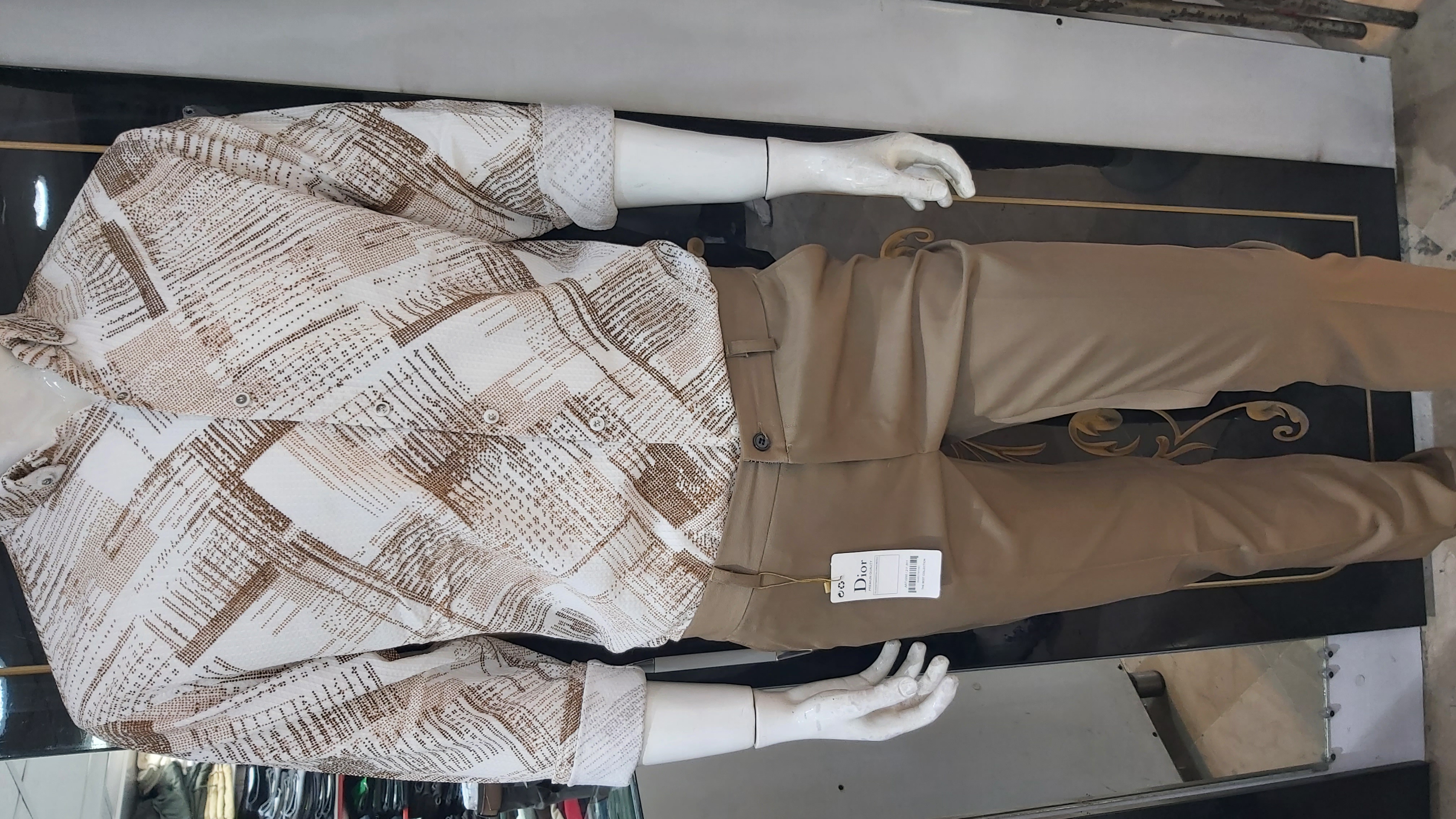 شلوار پارچه ای اسپورتی